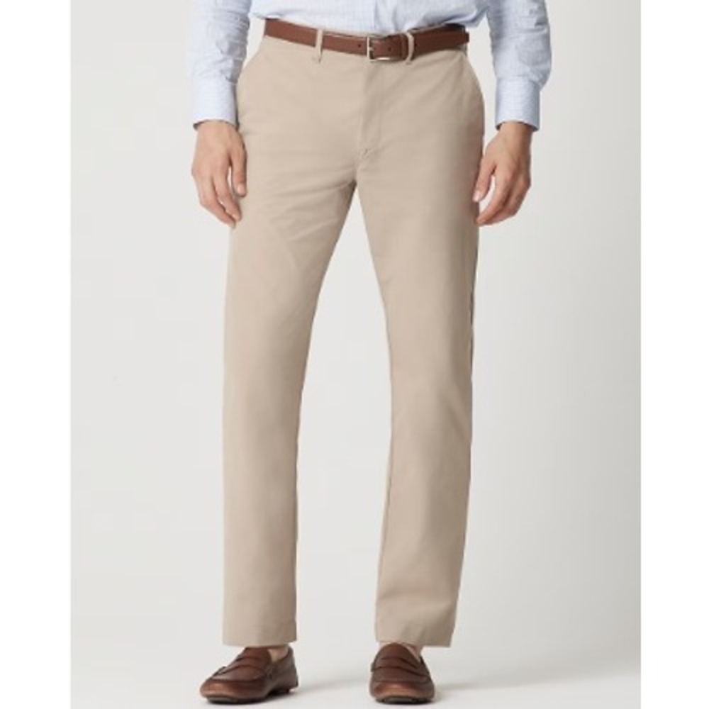 J Crew Mens Tech Chinos Khaki Beige Pants 31X30 NWT